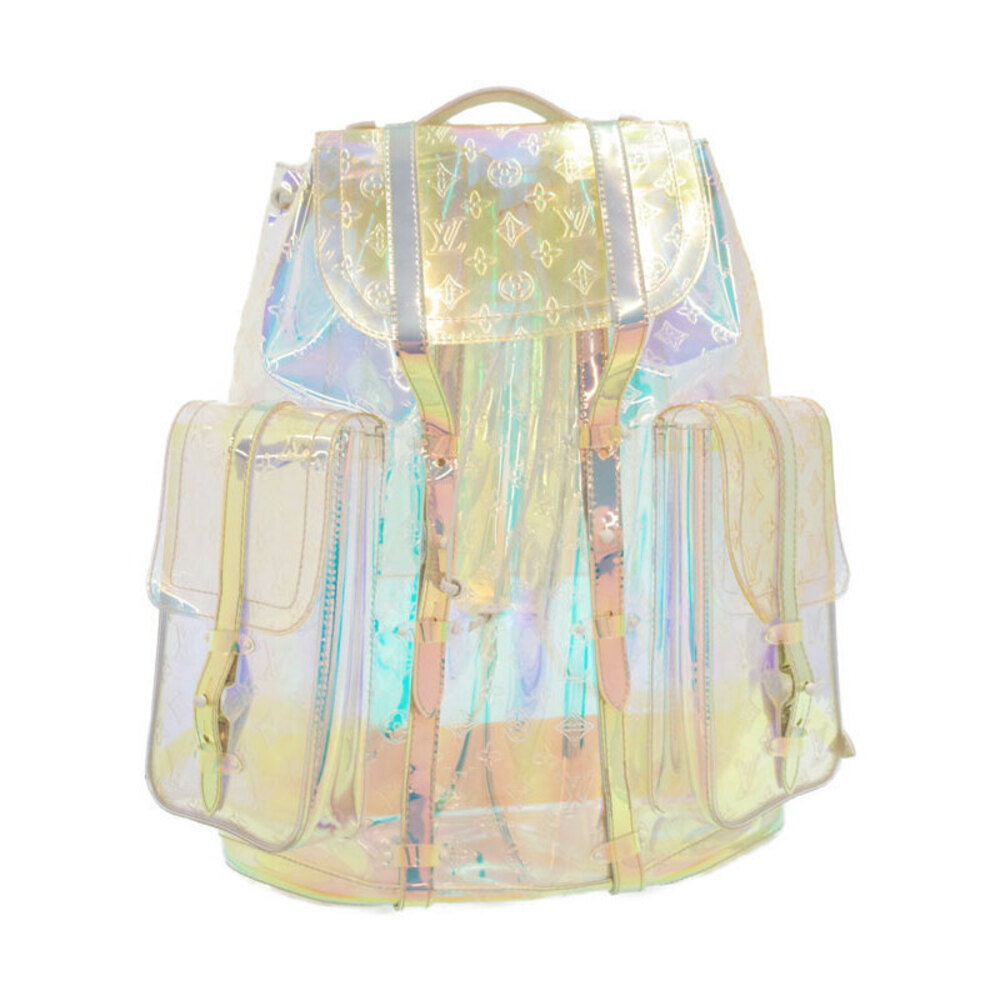 Louis Vuitton Leather Monogram Christopher Prism Brown Backpack - Picture 2 of 9